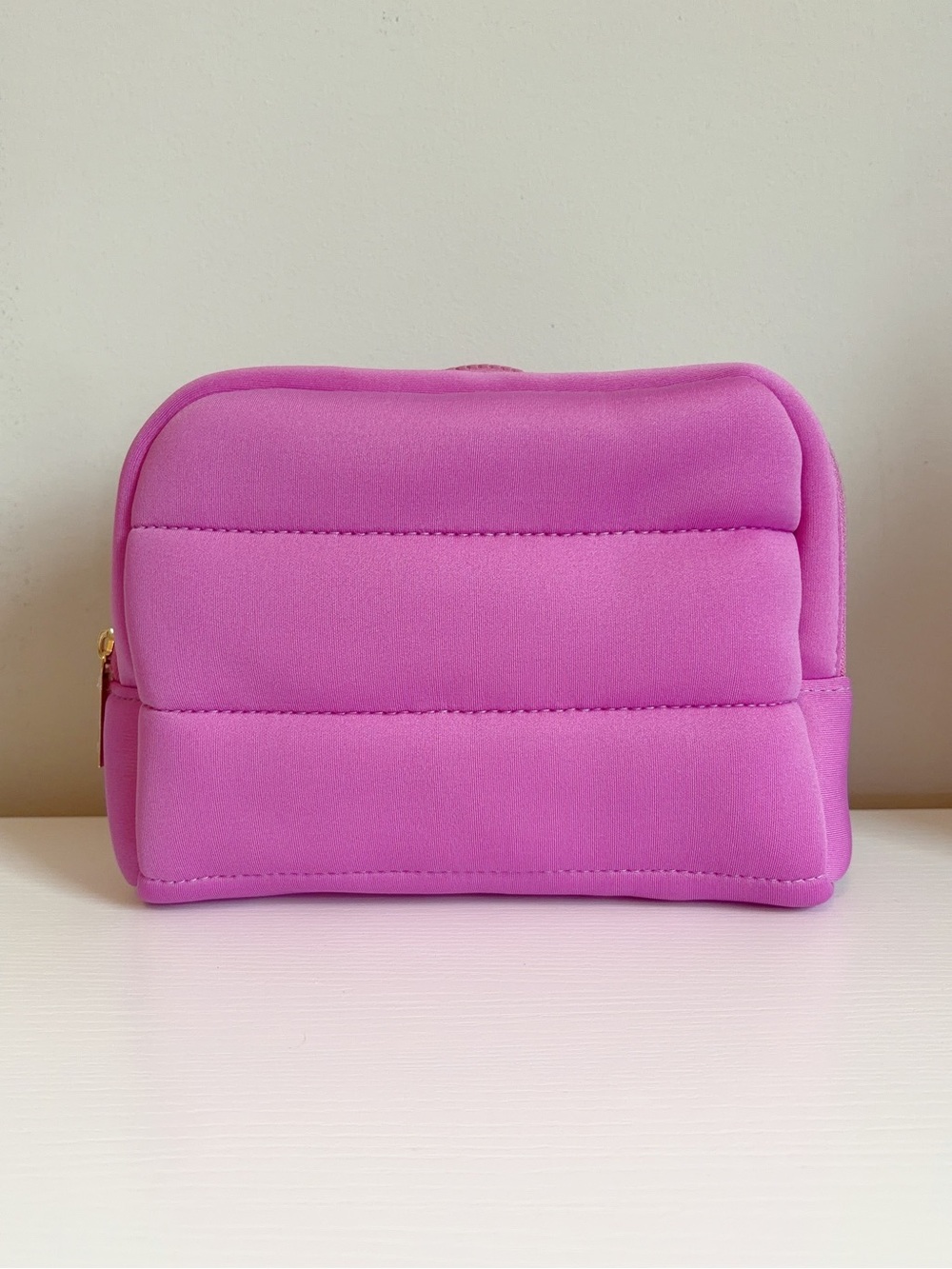 Sephora Puffy Makeup Bag Cosmetic Pouch Stylish Travel Bag NEW